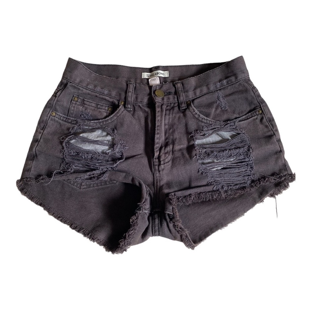Black Billabong Denim Shorts